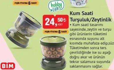 KUM SAATİ TURŞULUK/ZEYTİNLİK KUM SAATİ TURŞULUK/ZEYTİNLİK